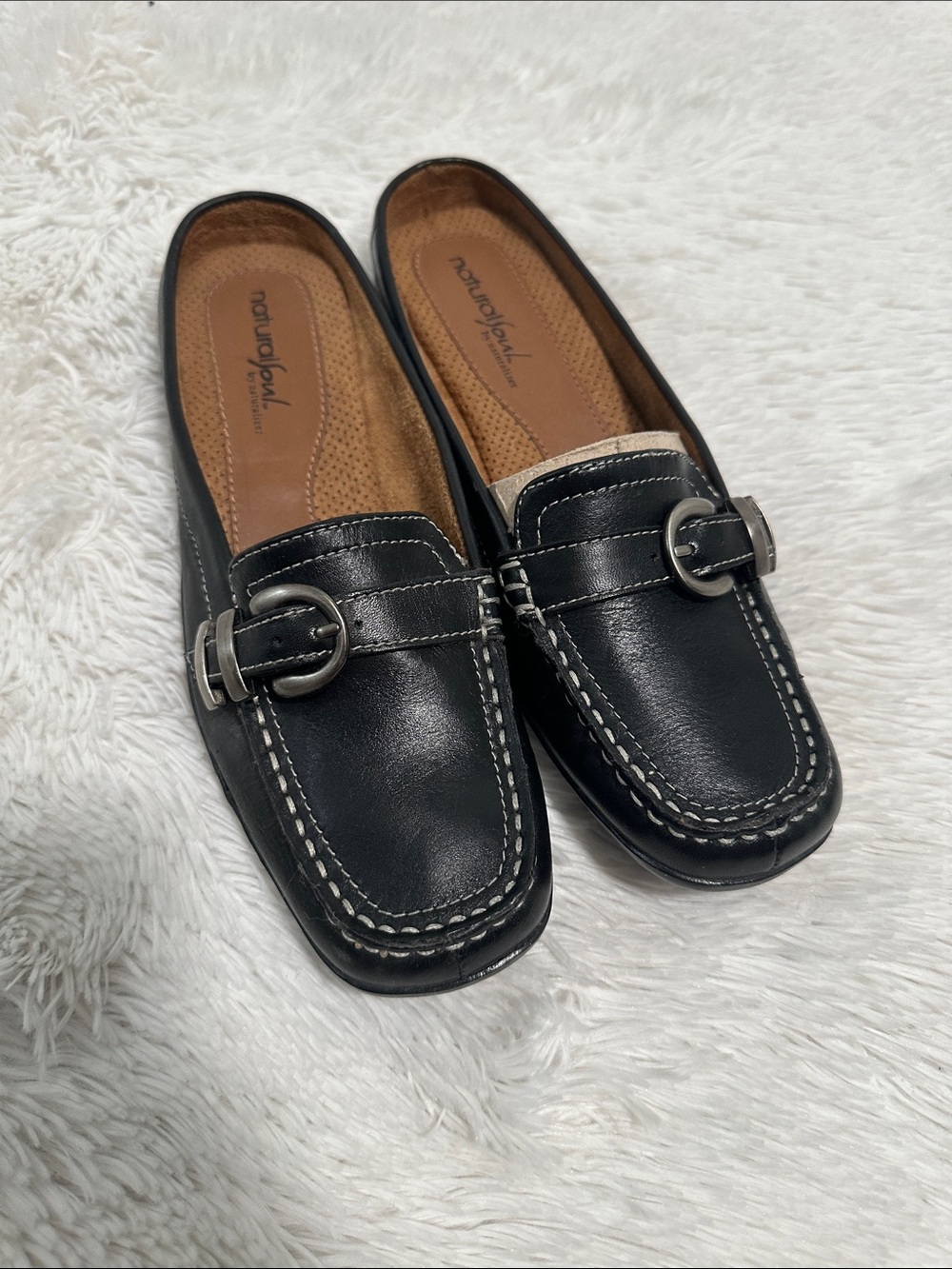 🥕 NWOT Natural Soul by Naturalizer Leather Loafers